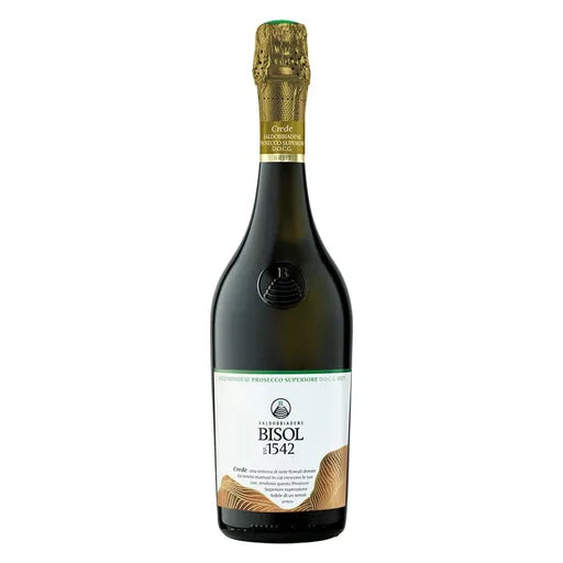 Espumante BISOL Crede Prosecco superiore di Valdobbiadene Brut Botella 750ml