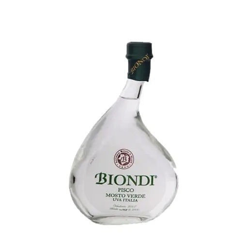 Pisco BIONDI Mosto Verde Italia Botella 500ml