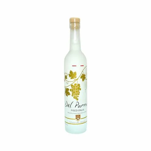 Pisco FUNDO DEL PARRAL Premium Italia Botella 500ml