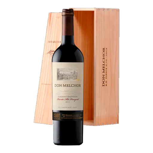 Vino DON MELCHOR Cosecha 2017 con Estuche Botella 750ml