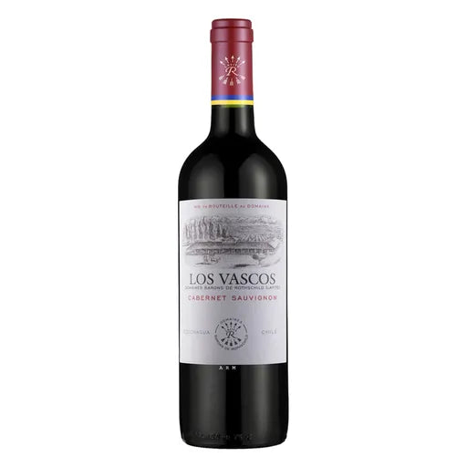 Vino LOS VASCOS Cabernet Sauvignon Botella 750ml