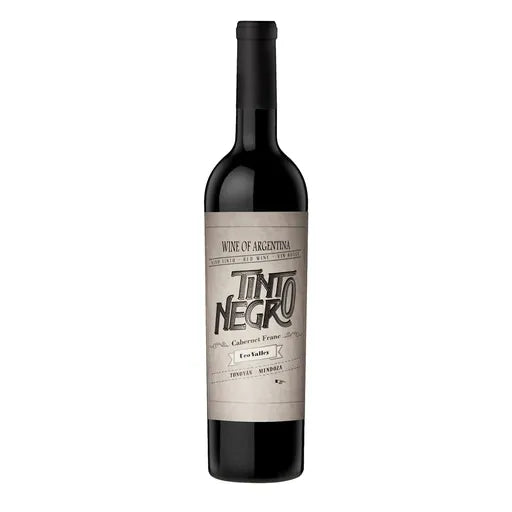 Vino TINTO NEGRO Uco Valley Cabernet Franc Botella 750ml