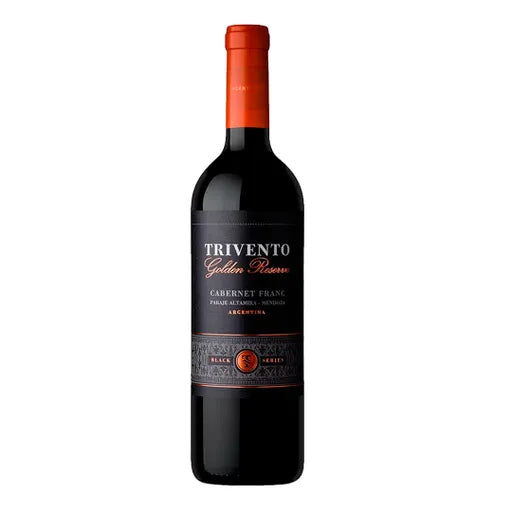 Vino TRIVENTO Golden Reserve Cabernet Franc Botella 750ml