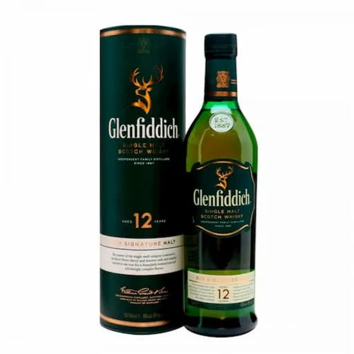 Whisky GLENFIDDICH 12 Años Botella 750ml