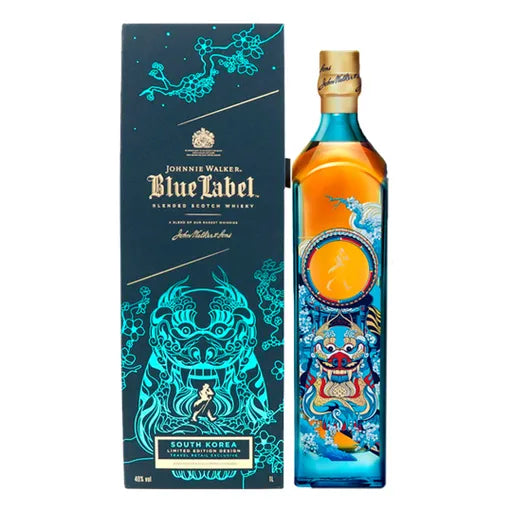 Whisky JOHNNIE WALKER Blue Label South Korea Botella 1L