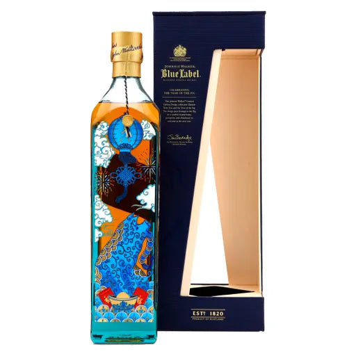 Whisky JOHNNIE WALKER Blue Label Year Of The Pig Botella 1L