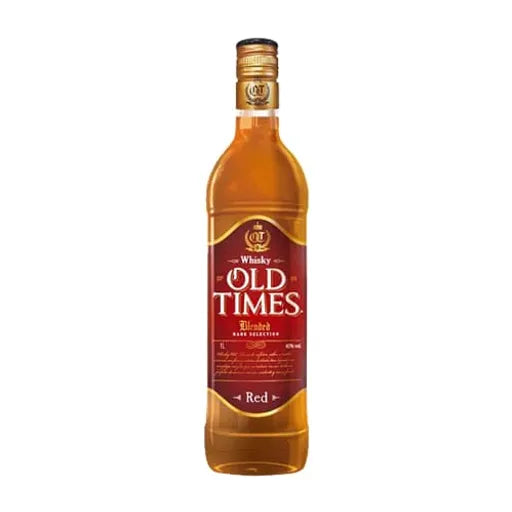 Whisky OLD TIMES Blended Red Botella 1L