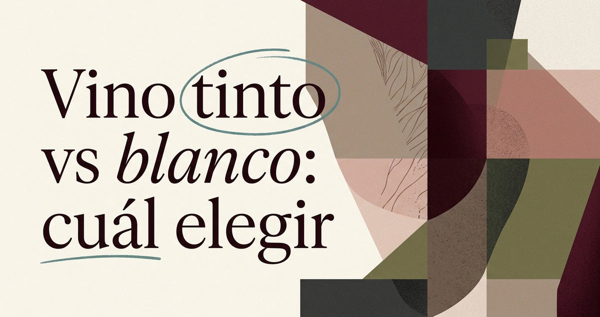 Vino tinto vs vino blanco: cuál elegir