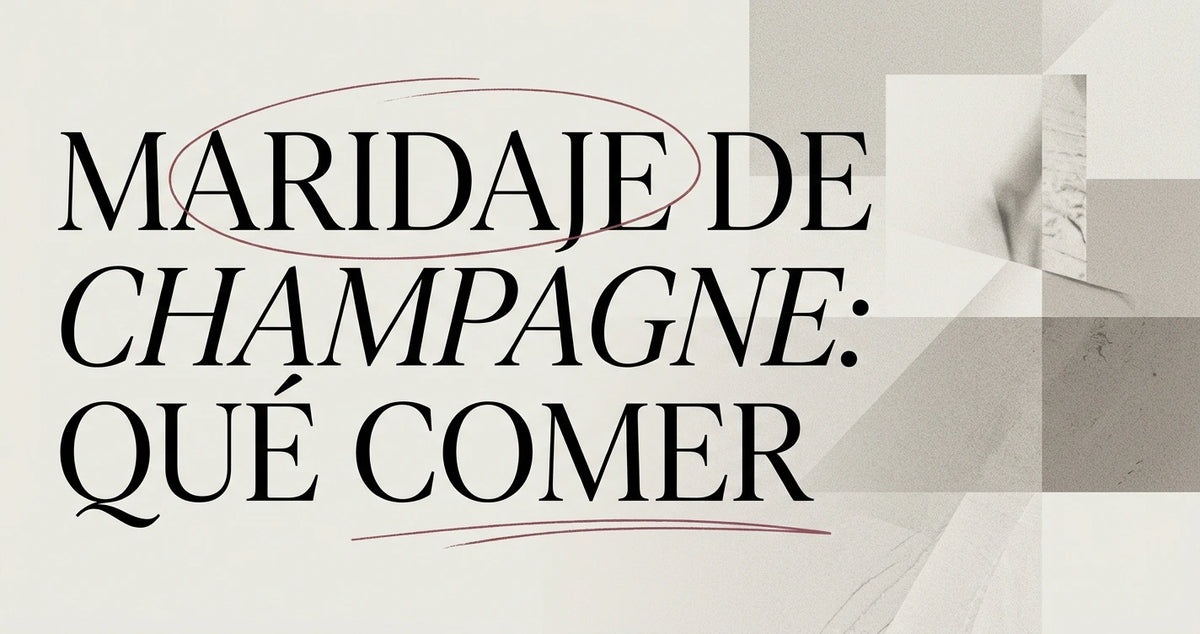 Maridaje de champagne: qué comer al brindar