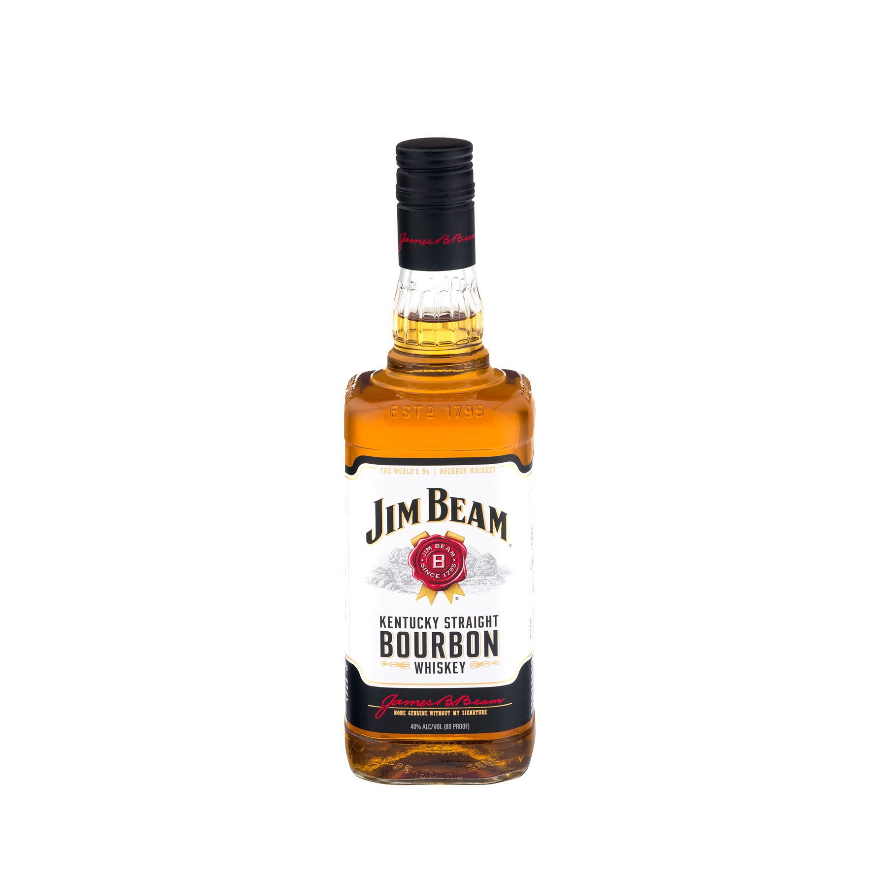 Whiskey Jim Beam Bourbon Botella 750ml
