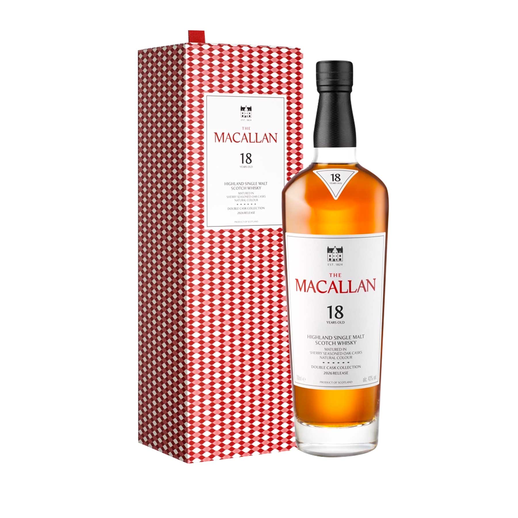 Whisky MACALLAN Double Cask 18 Años Botella 700ml