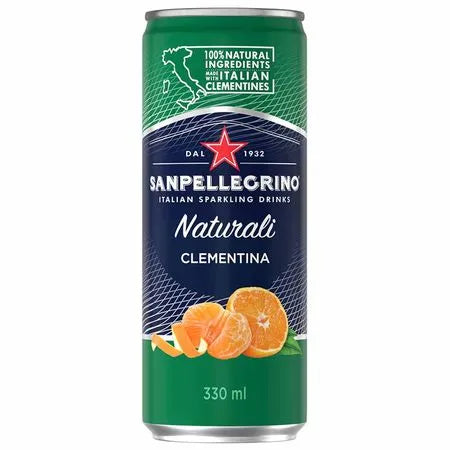 Agua Tónica Sanpellegrino Naturali Clementina 330ml