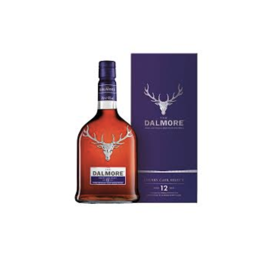 Whisky THE DALMORE 12 Años Sherry Oak Botella 750ml