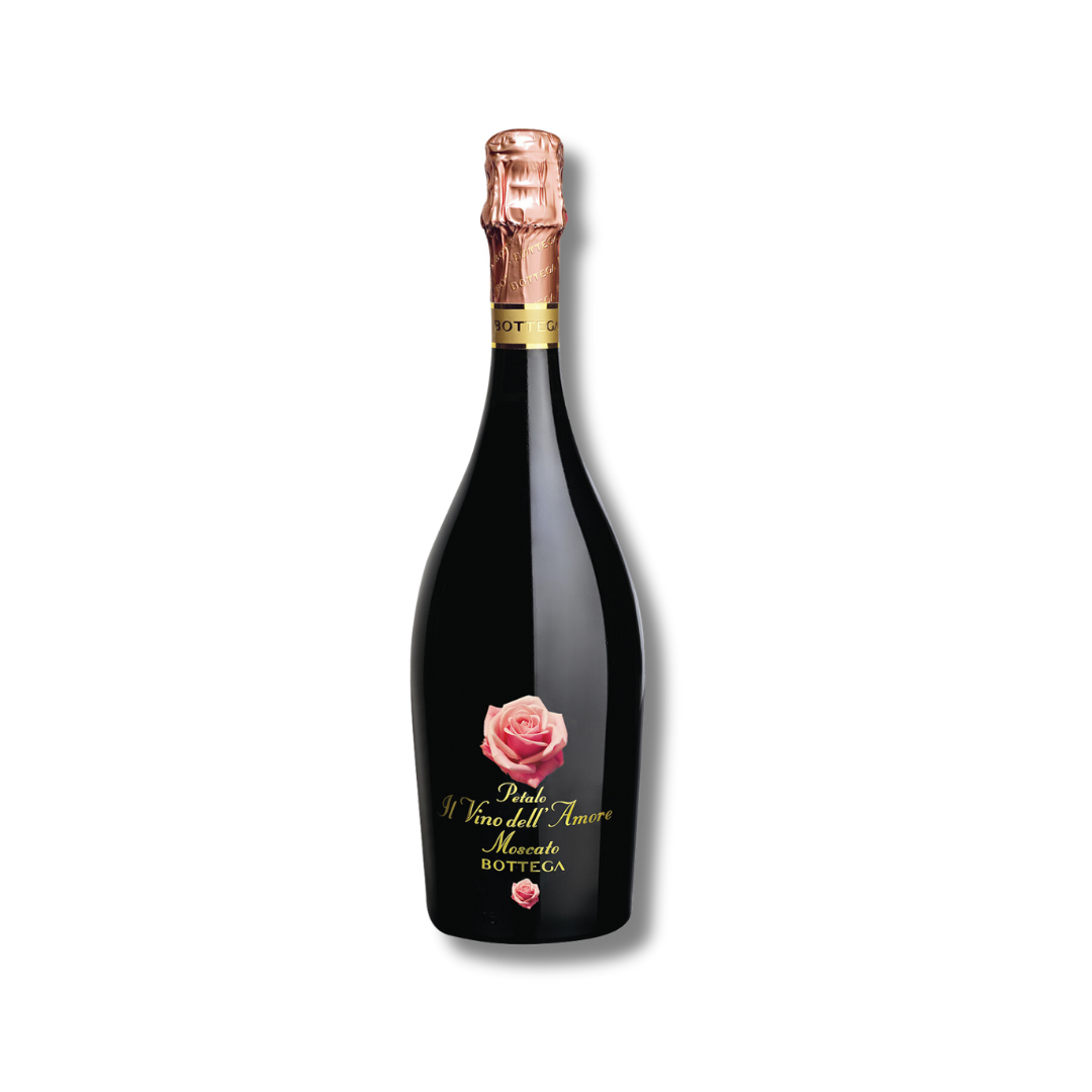 ESPUMANTE BOTTEGA PETALO II VINO DELL AMORE MOSCATO 750 ML