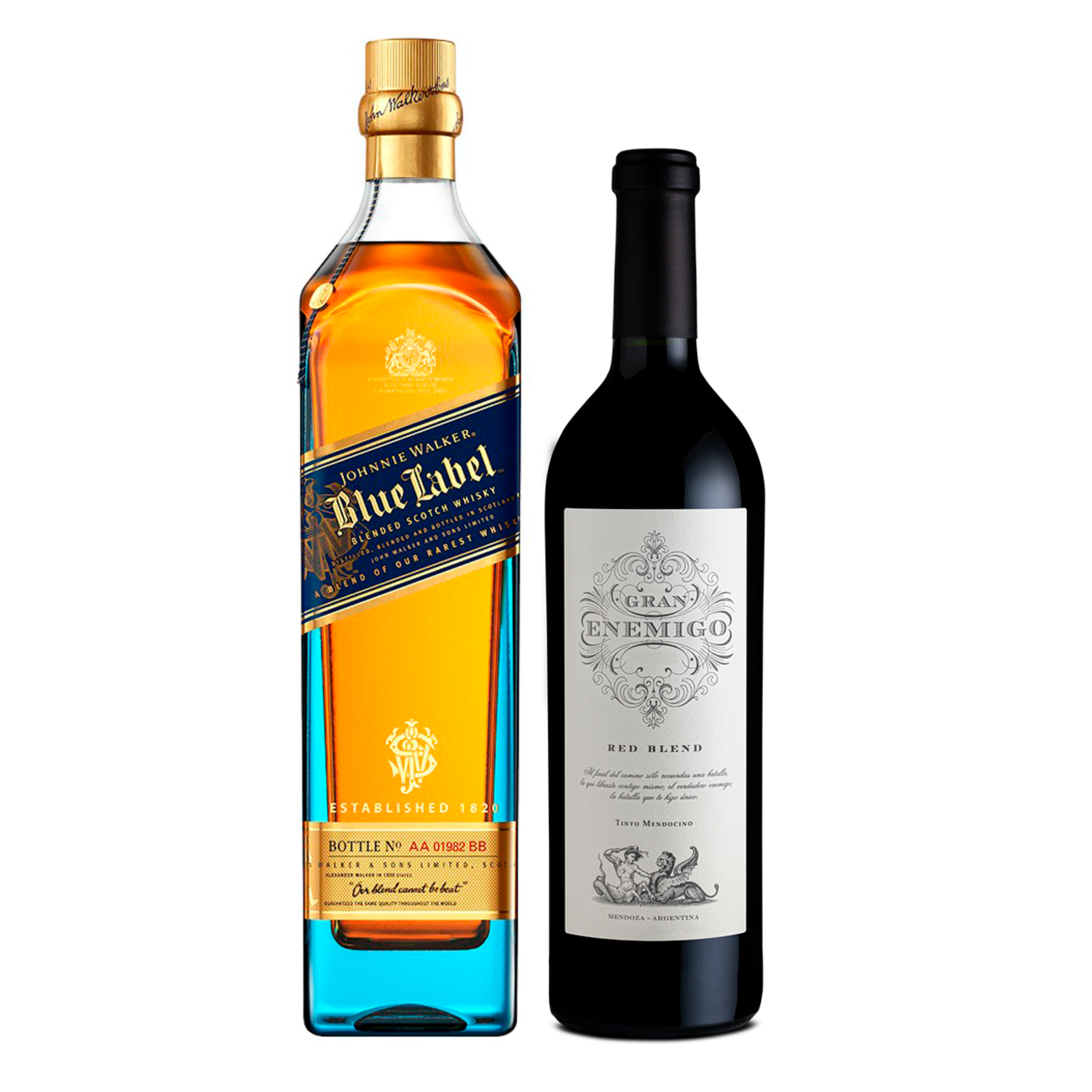 BLUE LABEL + GRAN ENEMIGO