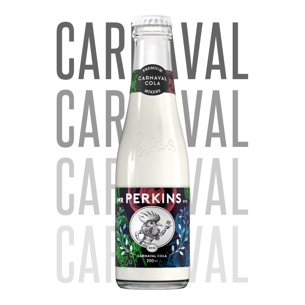 Agua Tónica Mr. Perkins Sabor Carnaval Cola Natural 200ml