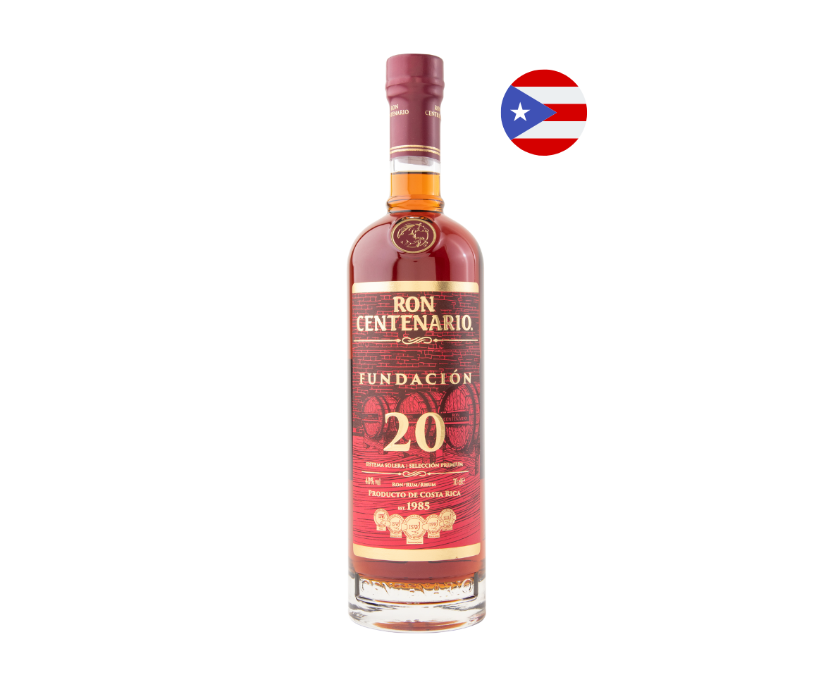 Ron CENTENARIO 20 años Botella 750ml