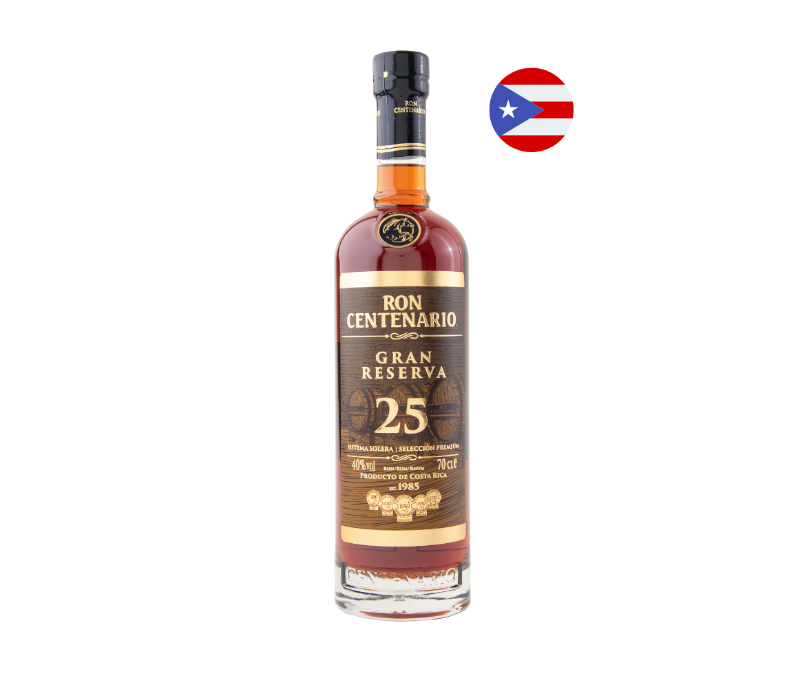 Ron CENTENARIO 25 años Botella 750ml