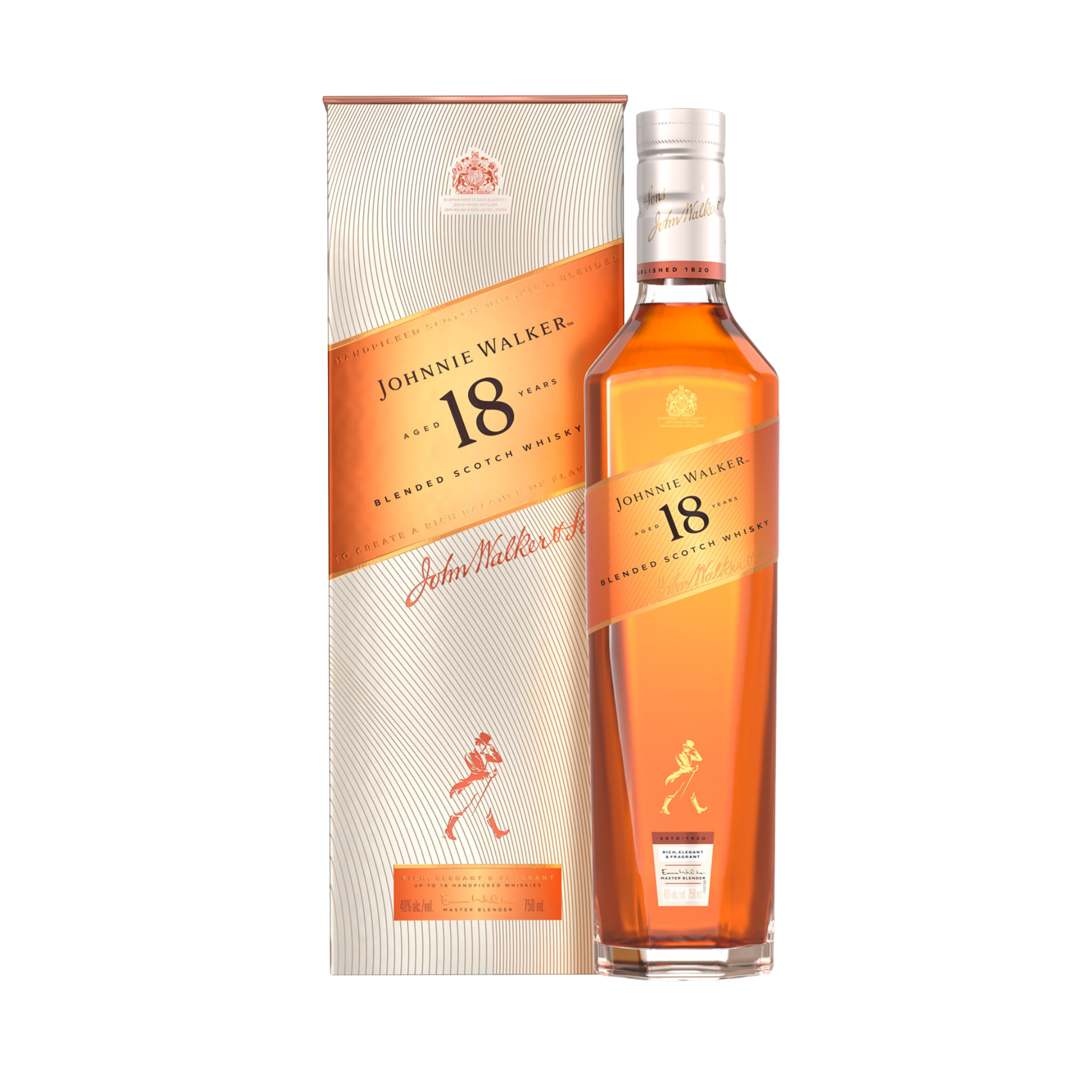 Whisky JOHNNIE WALKER 18 años Botella 750ml