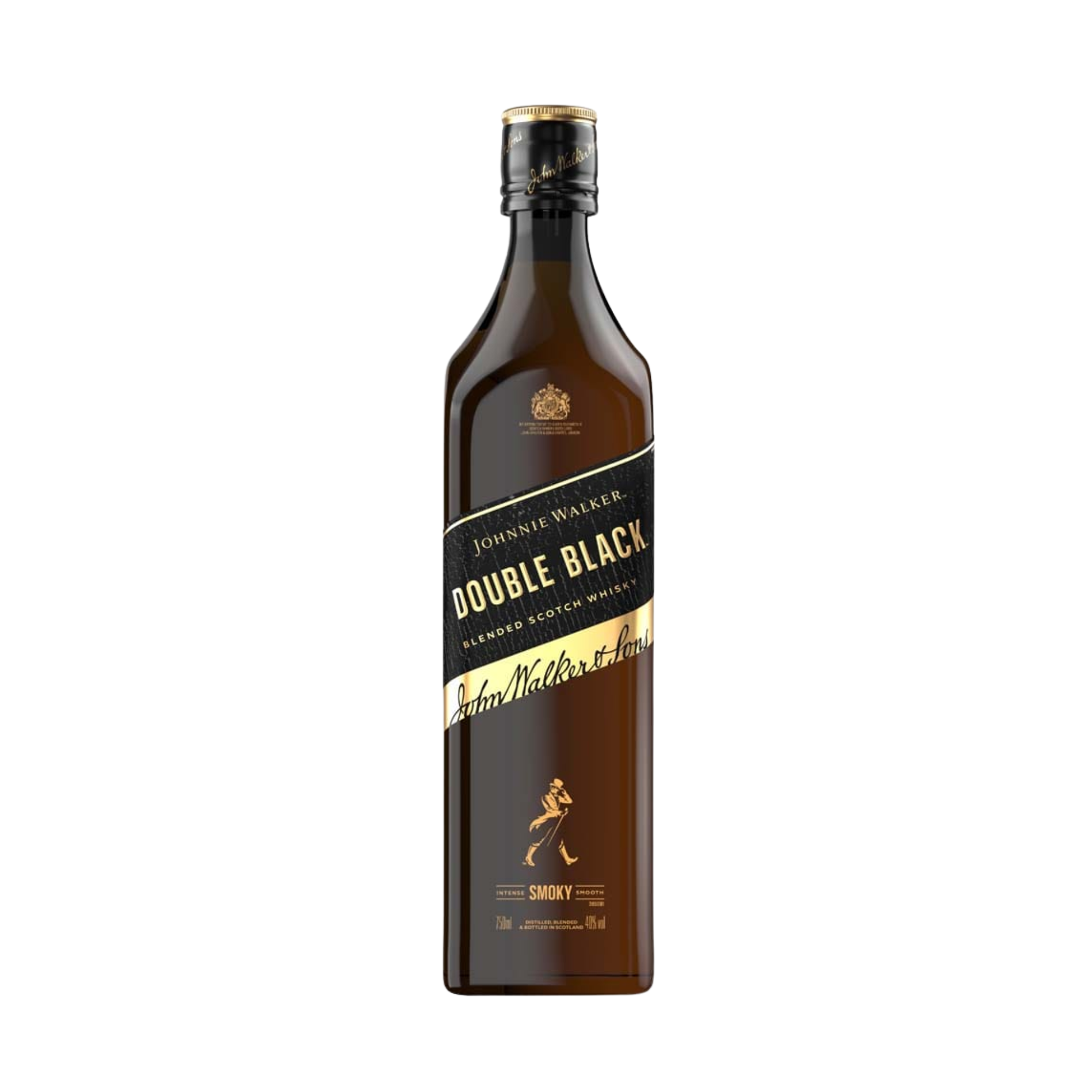 Whisky JOHNNIE WALKER Double Black Label Botella 750ml