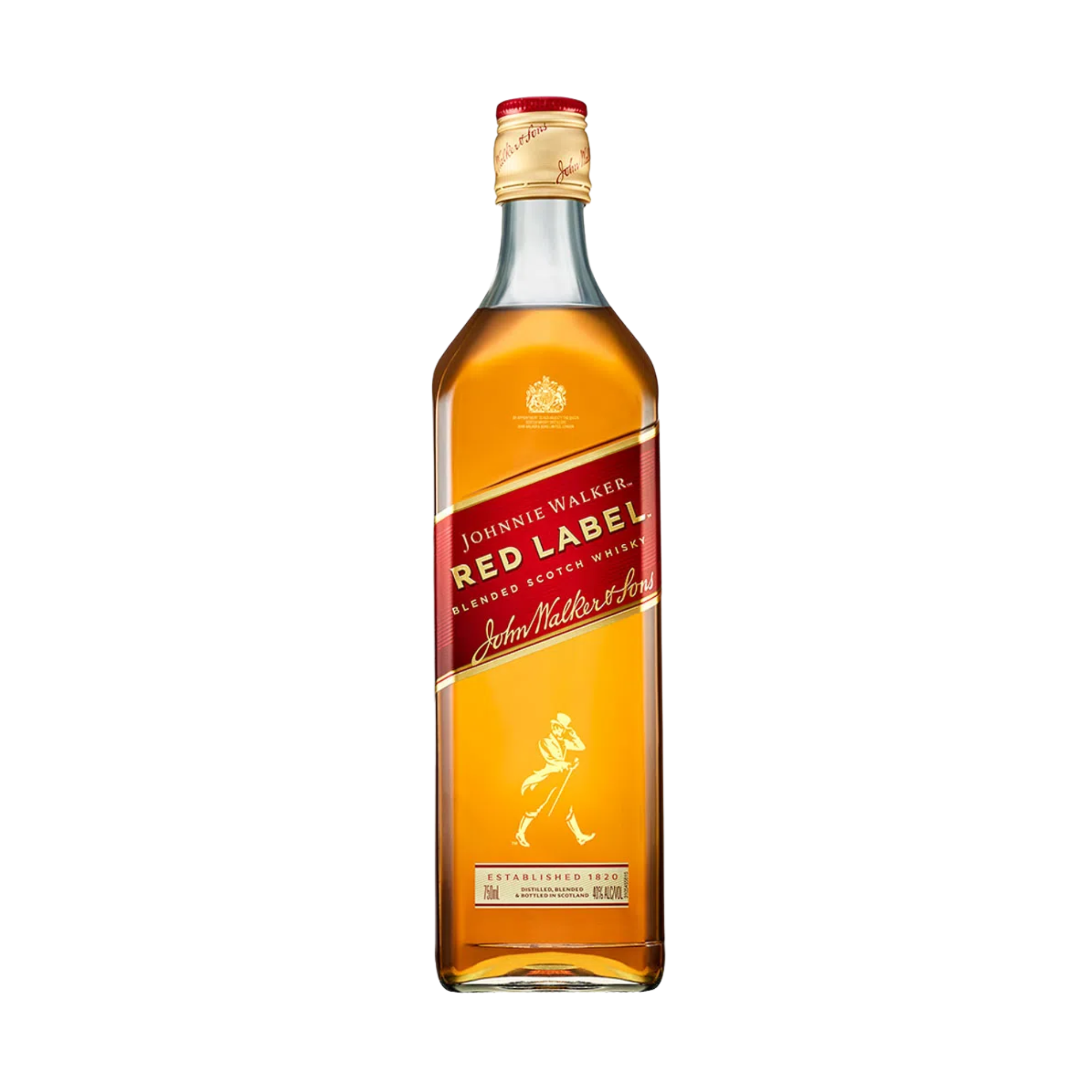 Whisky JOHNNIE WALKER Red Label Botella 750ml