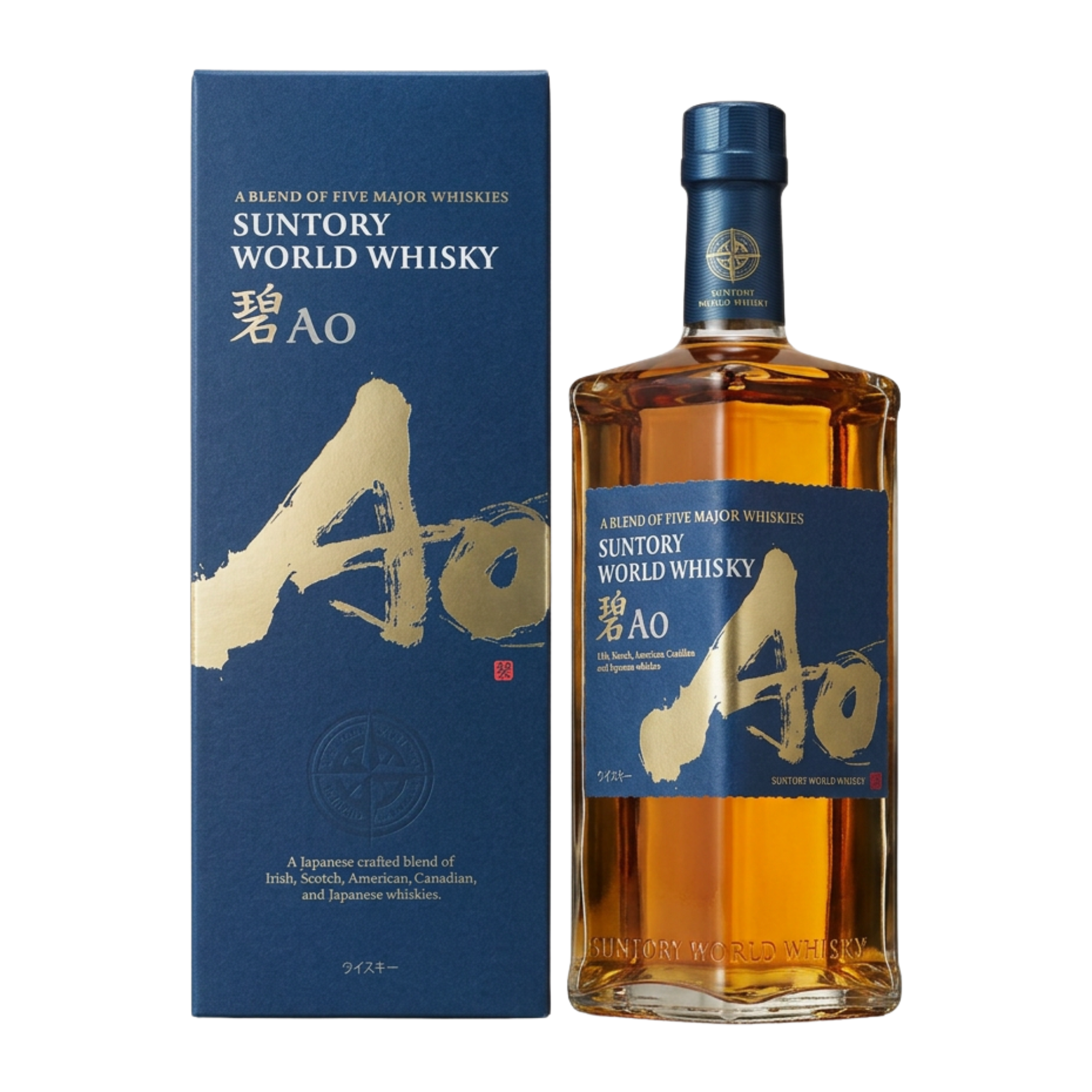 Whisky SUNTORY Ao World Botella 700ml