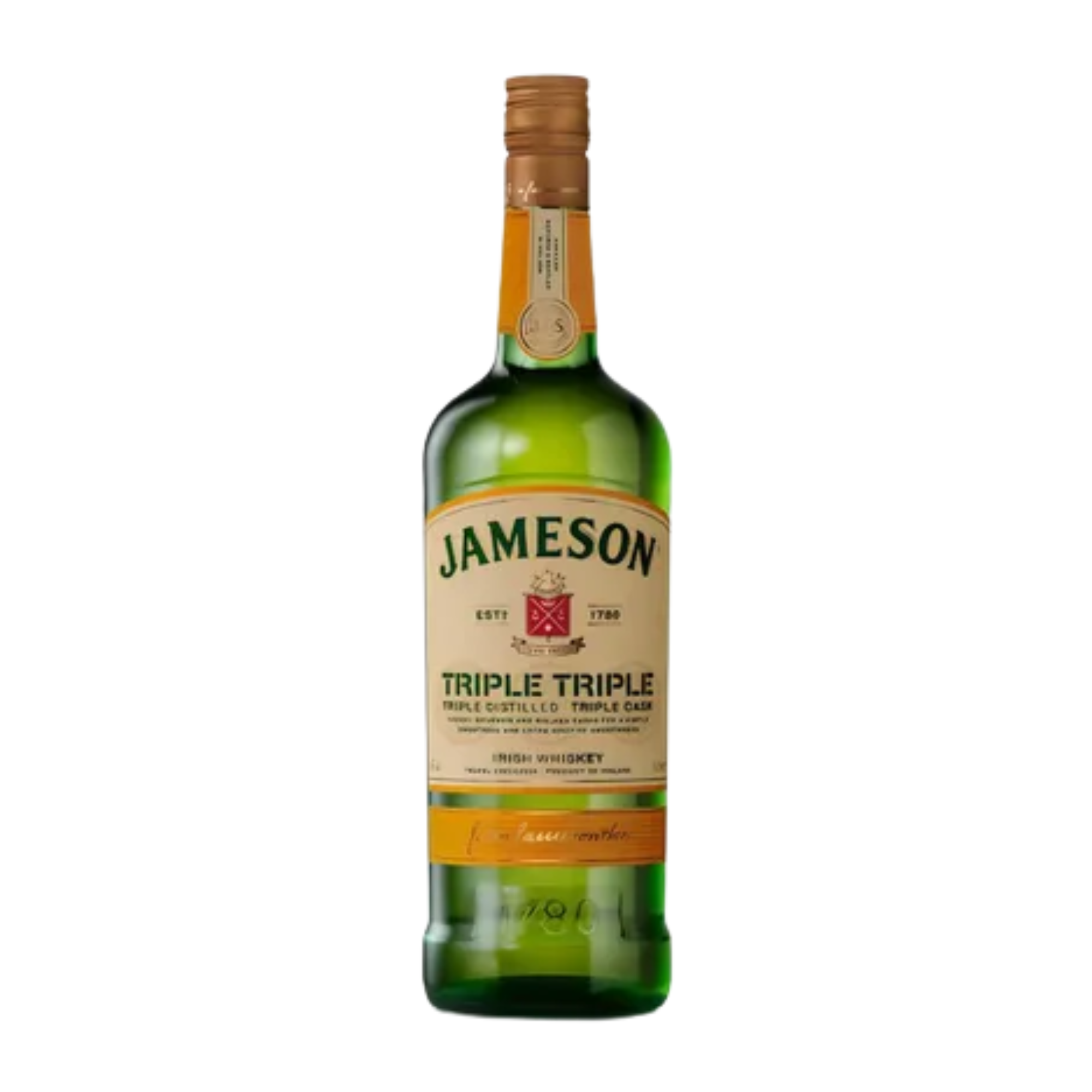 Whiskey JAMESON Triple Triple Botella 1L