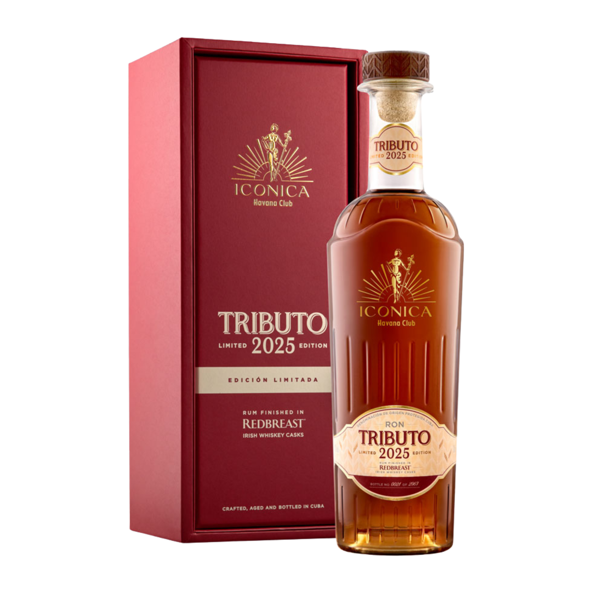 Ron HAVANA CLUB Tributo "Redbreast" Botella 700ml