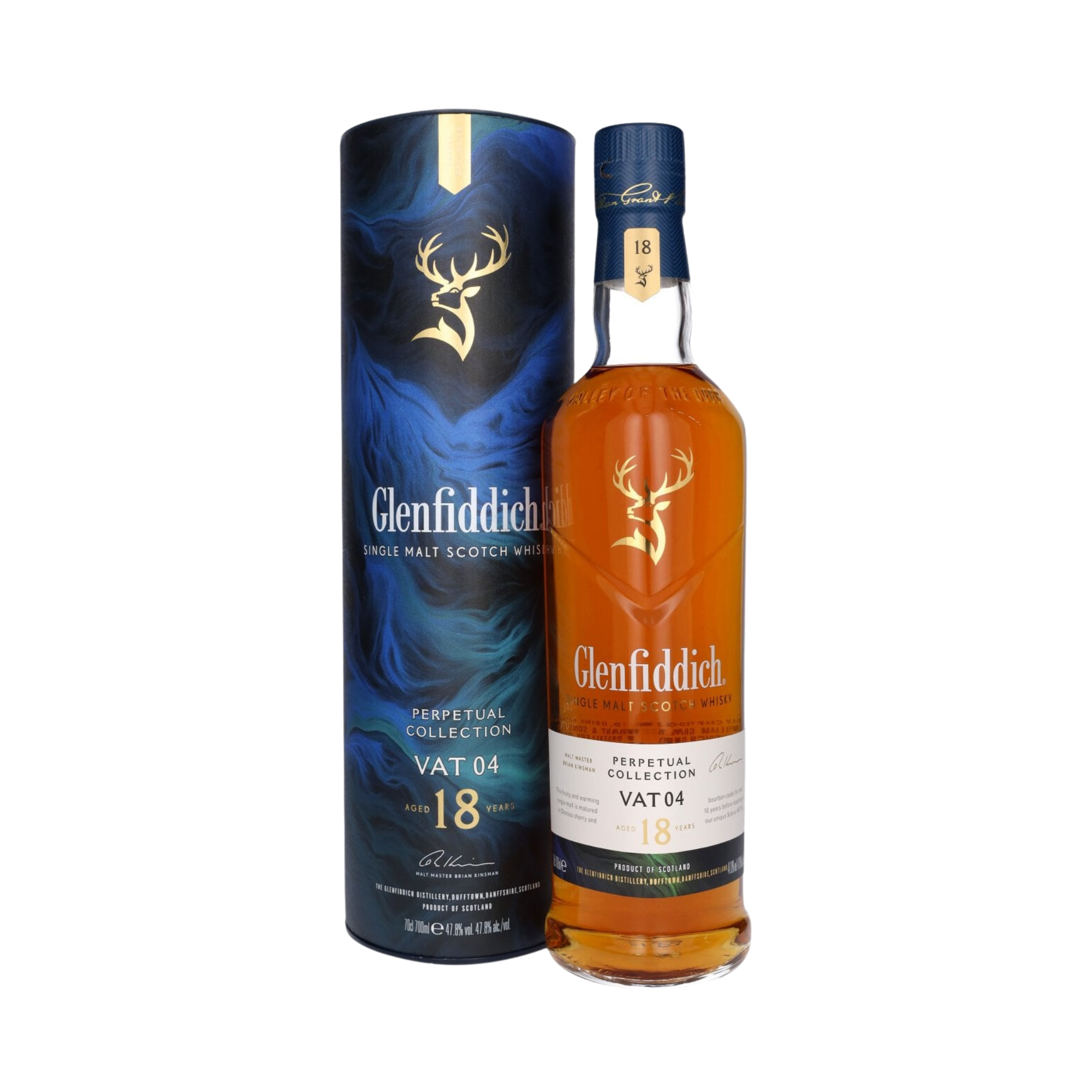 Whisky GLENFIDDICH VAT 04 18 Years Old Botella 700ml