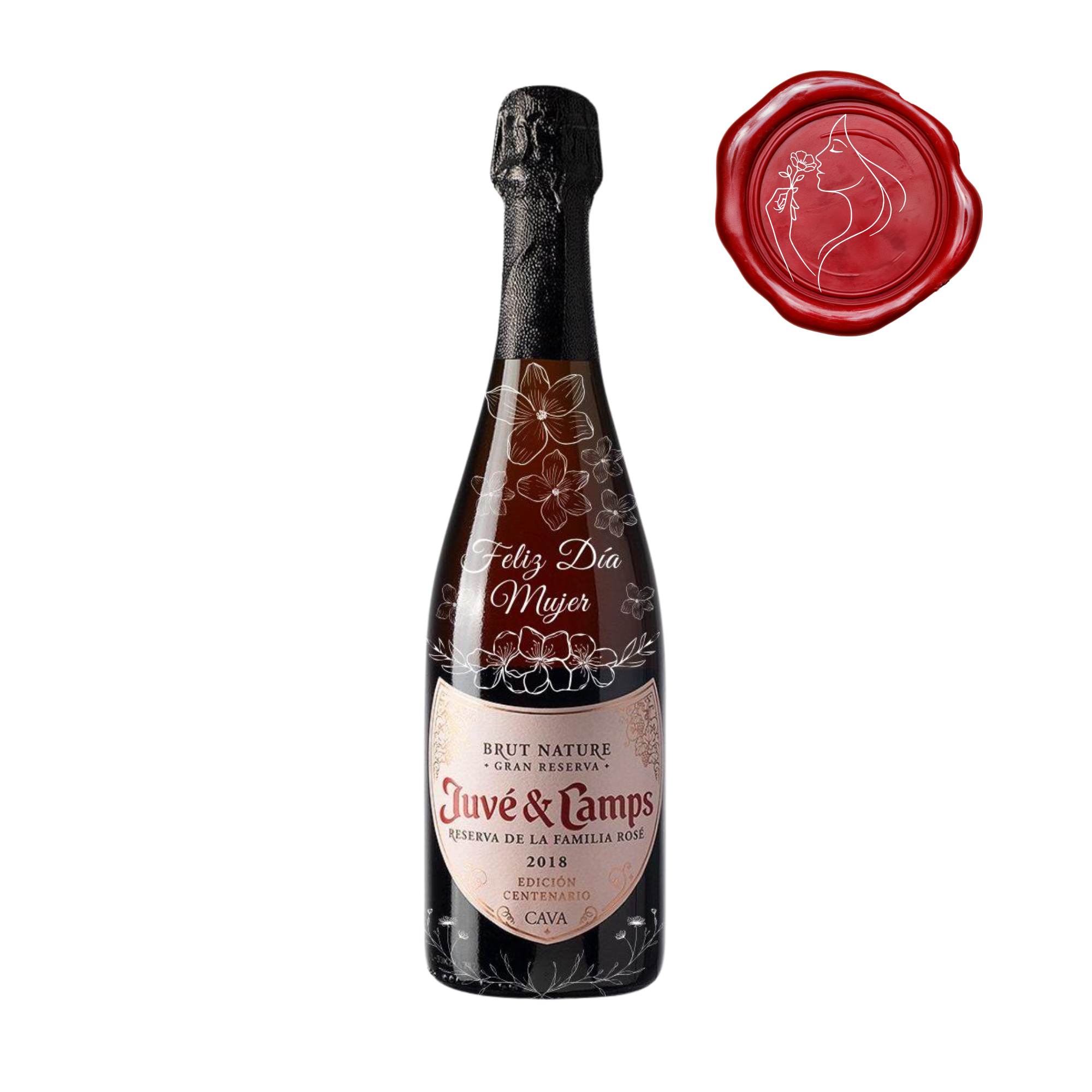 Cava JUVÉ & CAMPS Reserva de la Familia Rosé Botella 750ml - DÍA DE LA MUJER