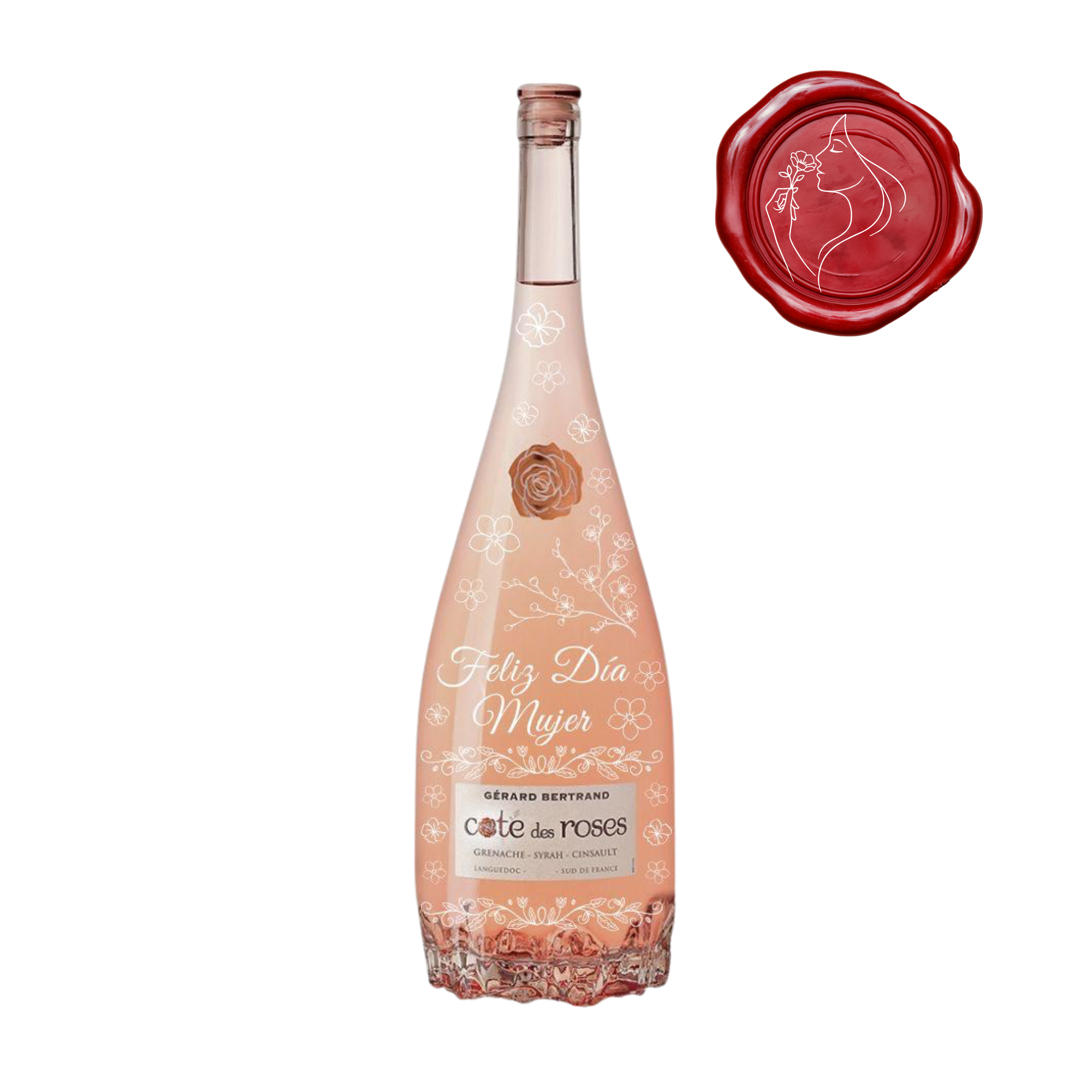 Vino COTE DES ROSES Rose Botella 750ml - DÍA DE LA MUJER