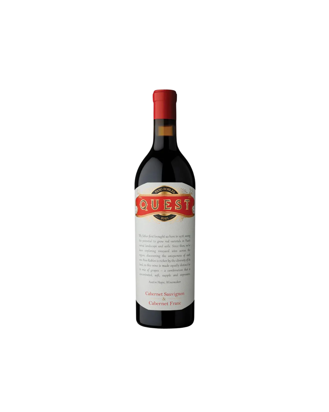 Vino QUEST Austin Hope Cabernet Franc x 750ml