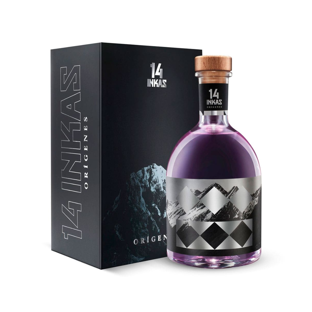 VODKA 14 INKAS ORIGENES QEQORANI Botella 750ml