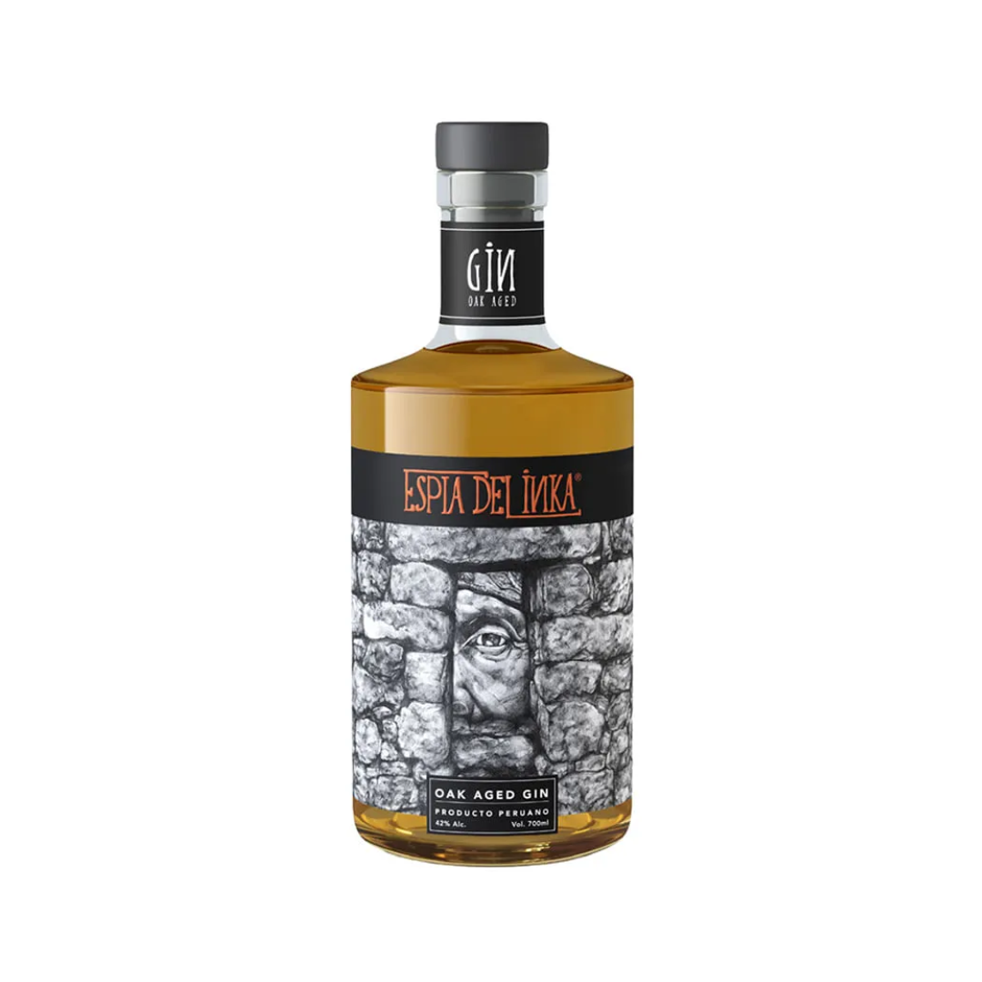 Gin ESPIA DEL INKA OAK AGED Botella 700ml