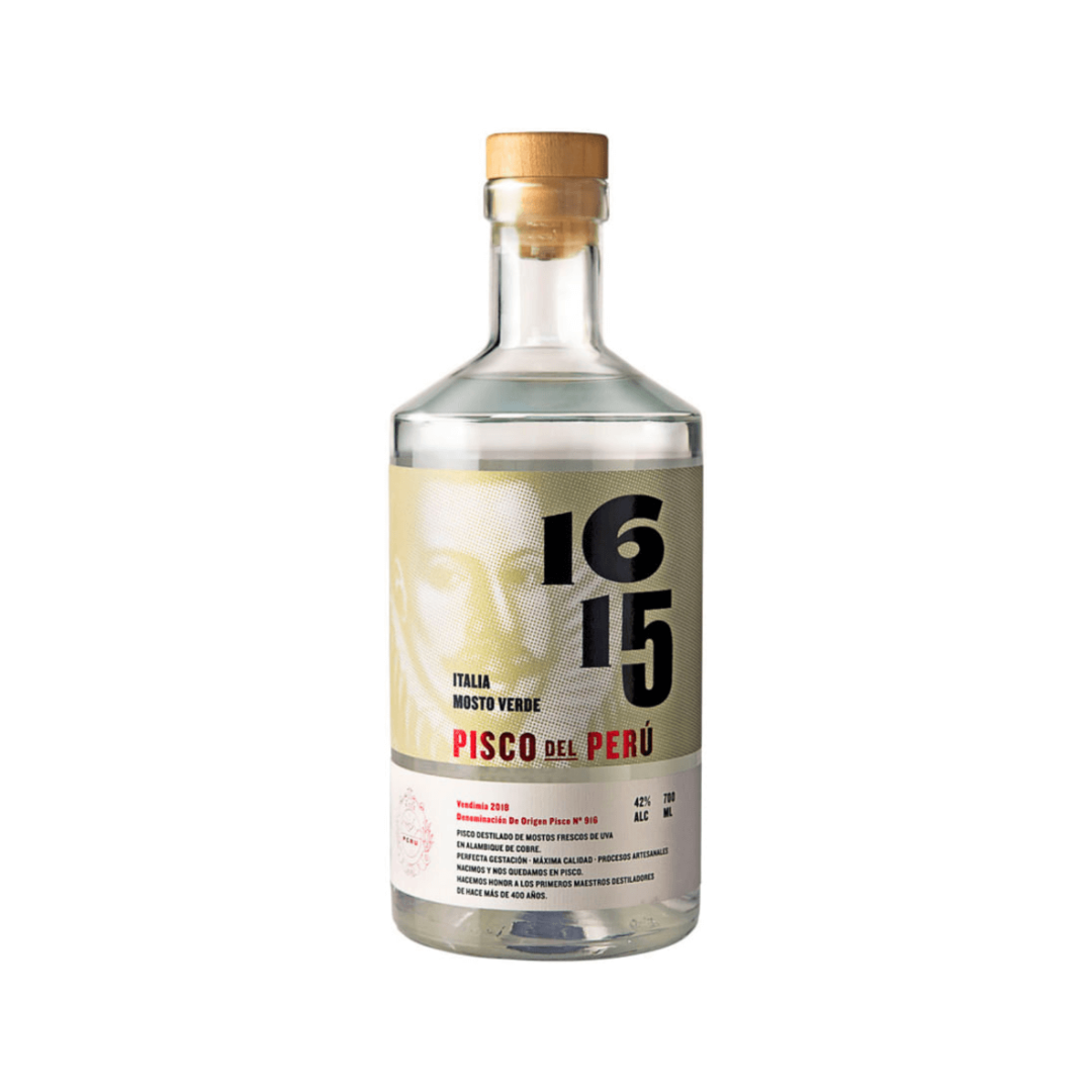 Pisco 1615 Mosto Verde Italia Botella 700ml