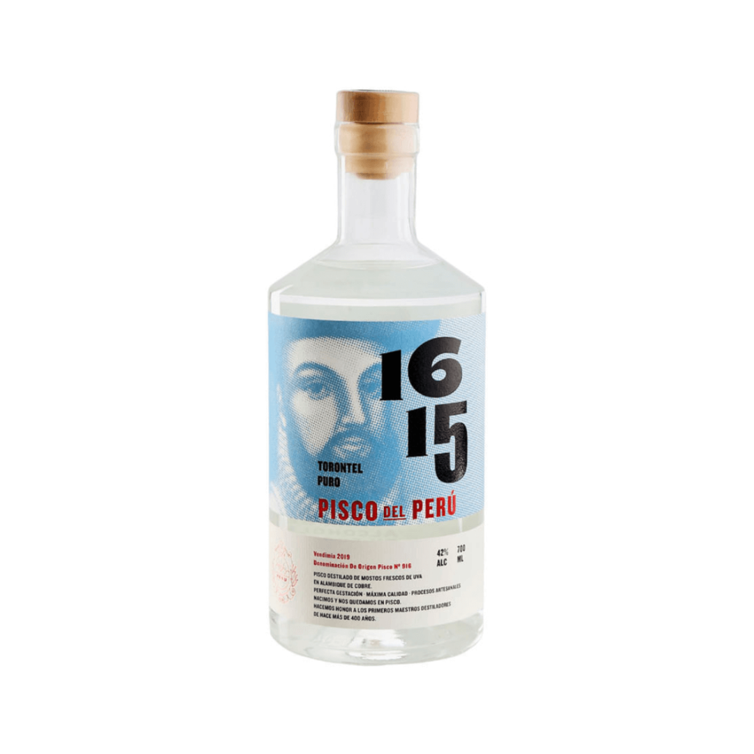 Pisco 1615 Puro Torontel Botella 700ml