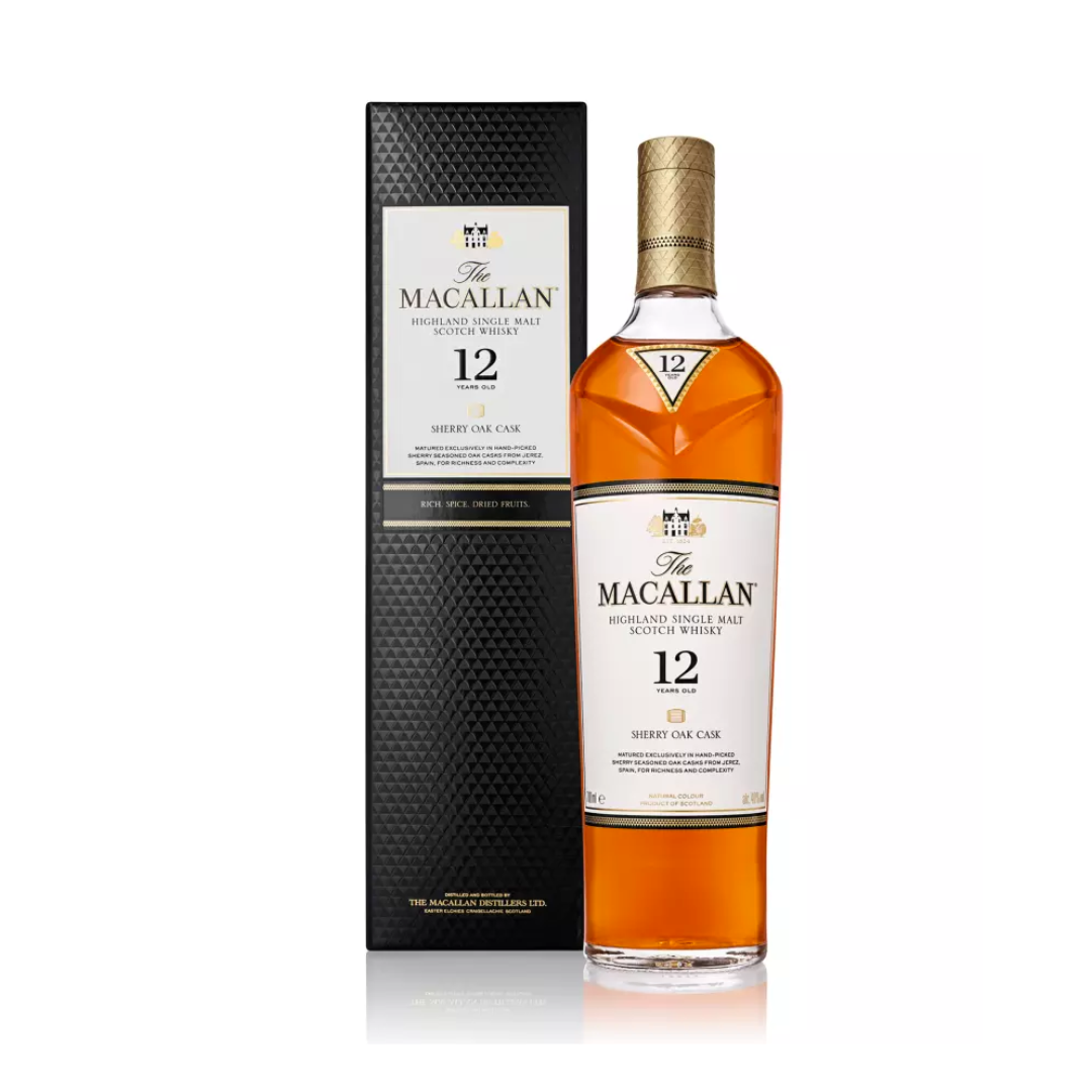 Whisky MACALLAN Sherry Oak Cask 12 Años Botella 700ml