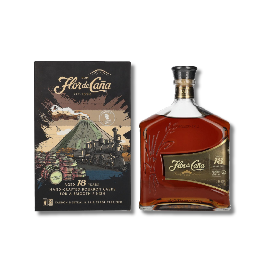 Ron FLOR DE CAÑA 18 Años Botella 750ml