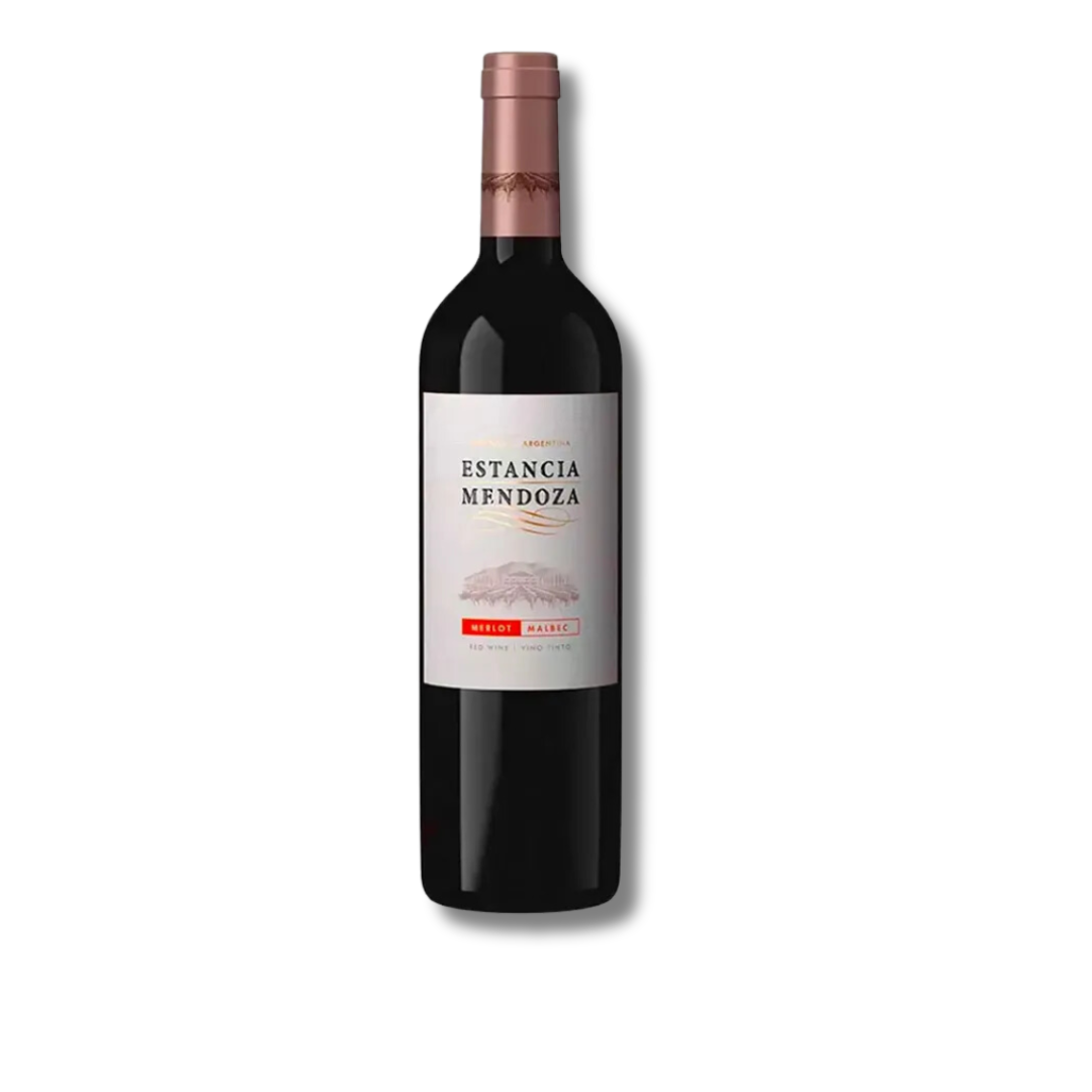 VINO ESTANCIA MENDOZA MERLOT MALBEC 750 ML