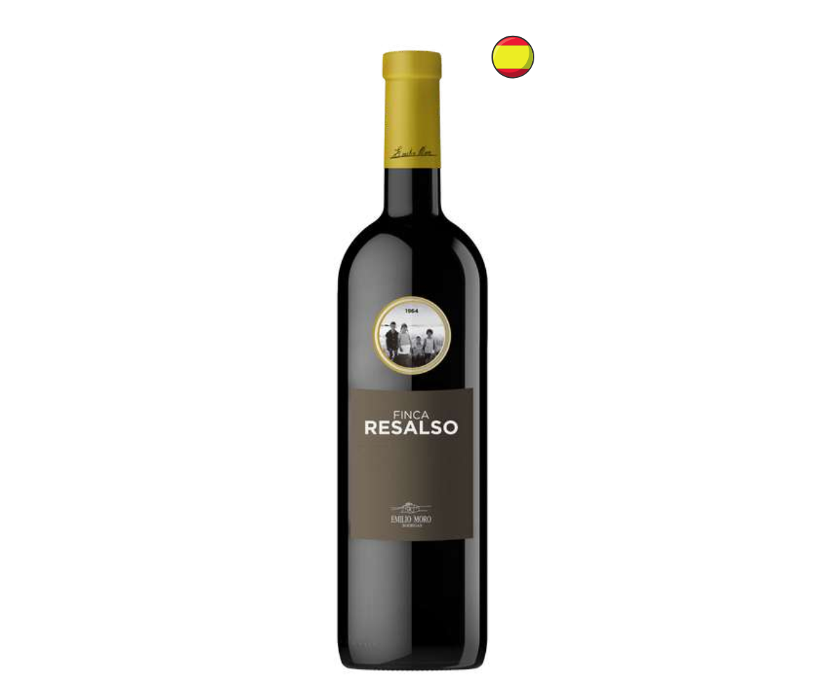 Vino FINCA RESALSO Tempranillo Botella 750ml