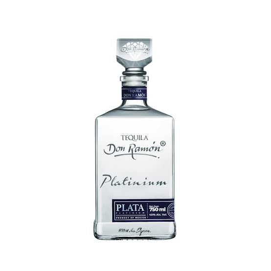 Tequila Don Ramón Platinium Añejo Cristalino 700ml