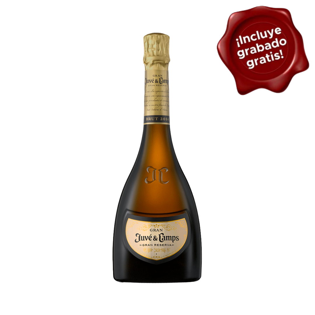 Cava JUVE & CAMPS Gran Juve Botella 750ml. CON GRABADO GRATIS