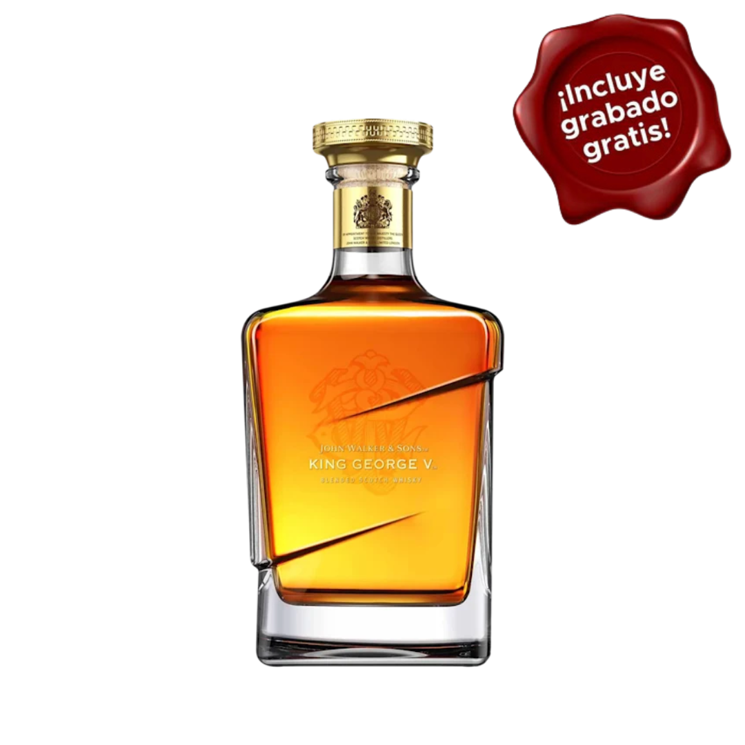 Whisky JOHNNIE WALKER George King Botella 700ml. CON GRABADO GRATIS