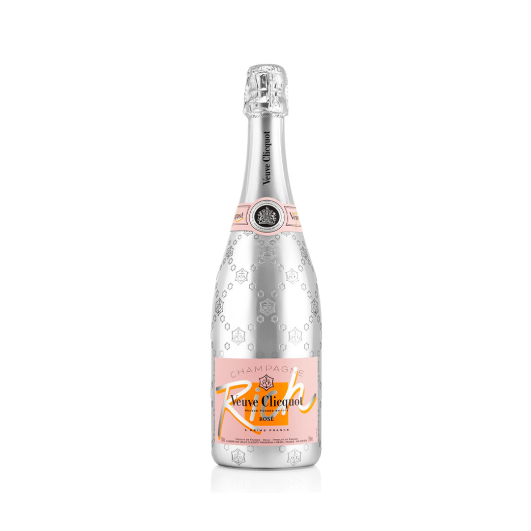 CHAMPAGNE VEUVE CLICQUOT RICH ROSE 750 ML