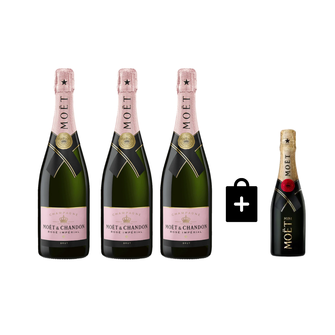 PACK MOET CHANDON ROSE