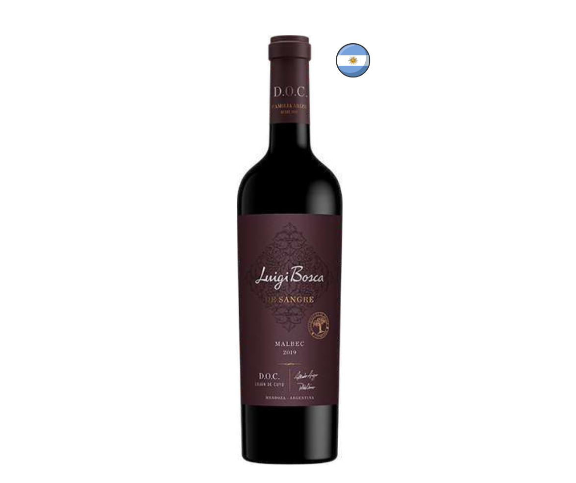 Vino LUIGI BOSCA DE SANGRE Malbec DOC Botella 750ml