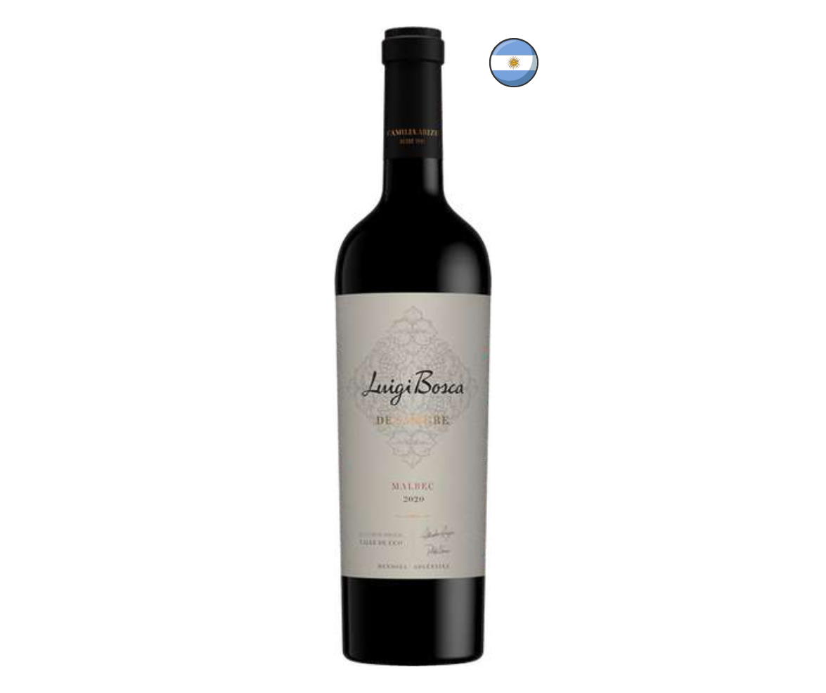 Vino LUIGI BOSCA DE SANGRE Malbec Valle de Uco Botella 750ml