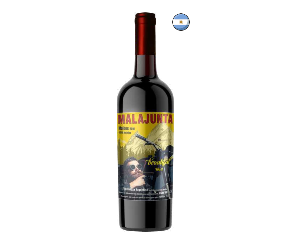 Vino MALAJUNTA Malbec Botella 750ml