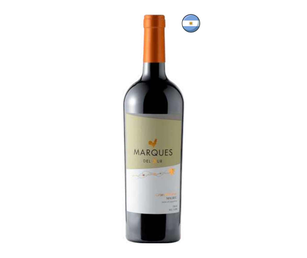 Vino MARQUES DEL SUR GRAN MALBEC Botella 750ml