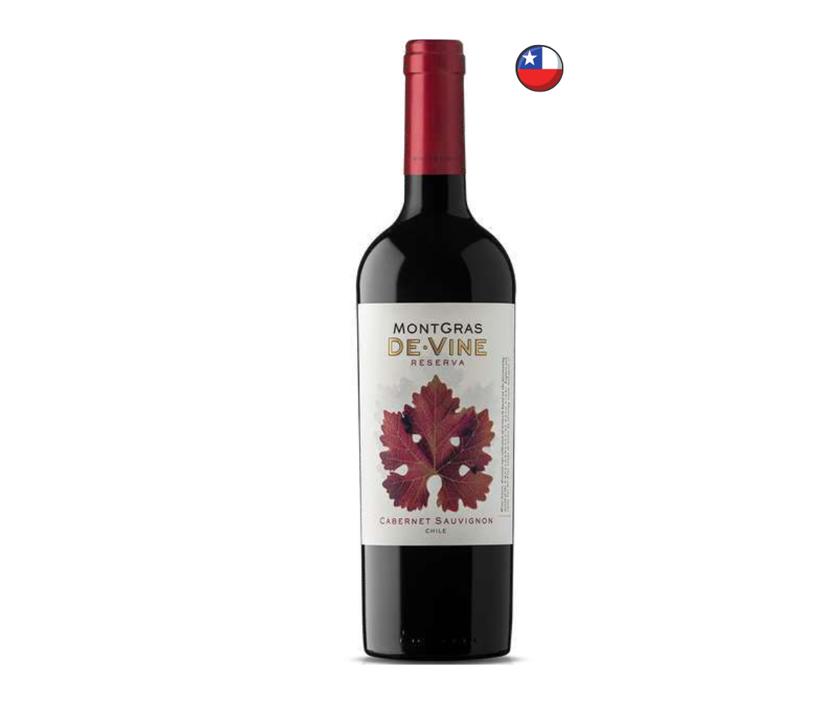 Vino MONTGRAS ANTU Cabernet Sauvignon Botella 750ml